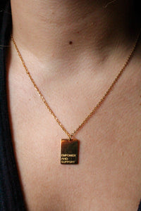 Empower and Support Pendant